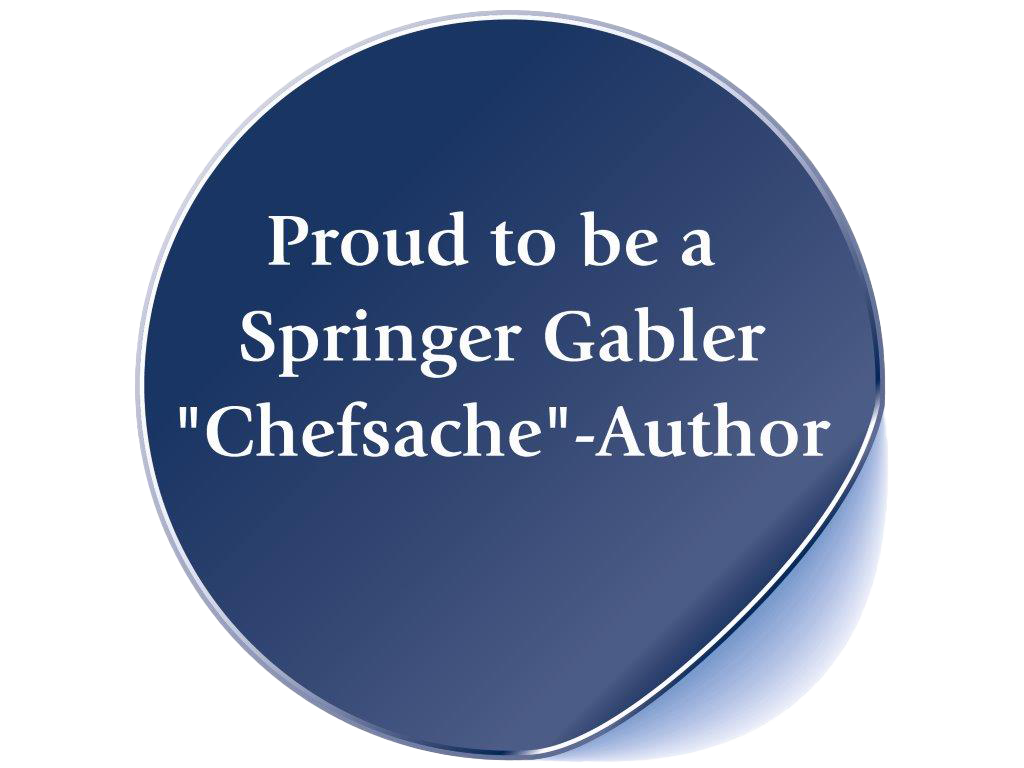 Proud to be a Chefsache Springer author.